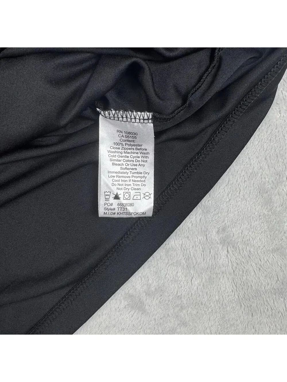 Toyota Team 365 Quarter Zip Pullover Black Size M Auto Car Performance Stretch - Picture 8 of 8